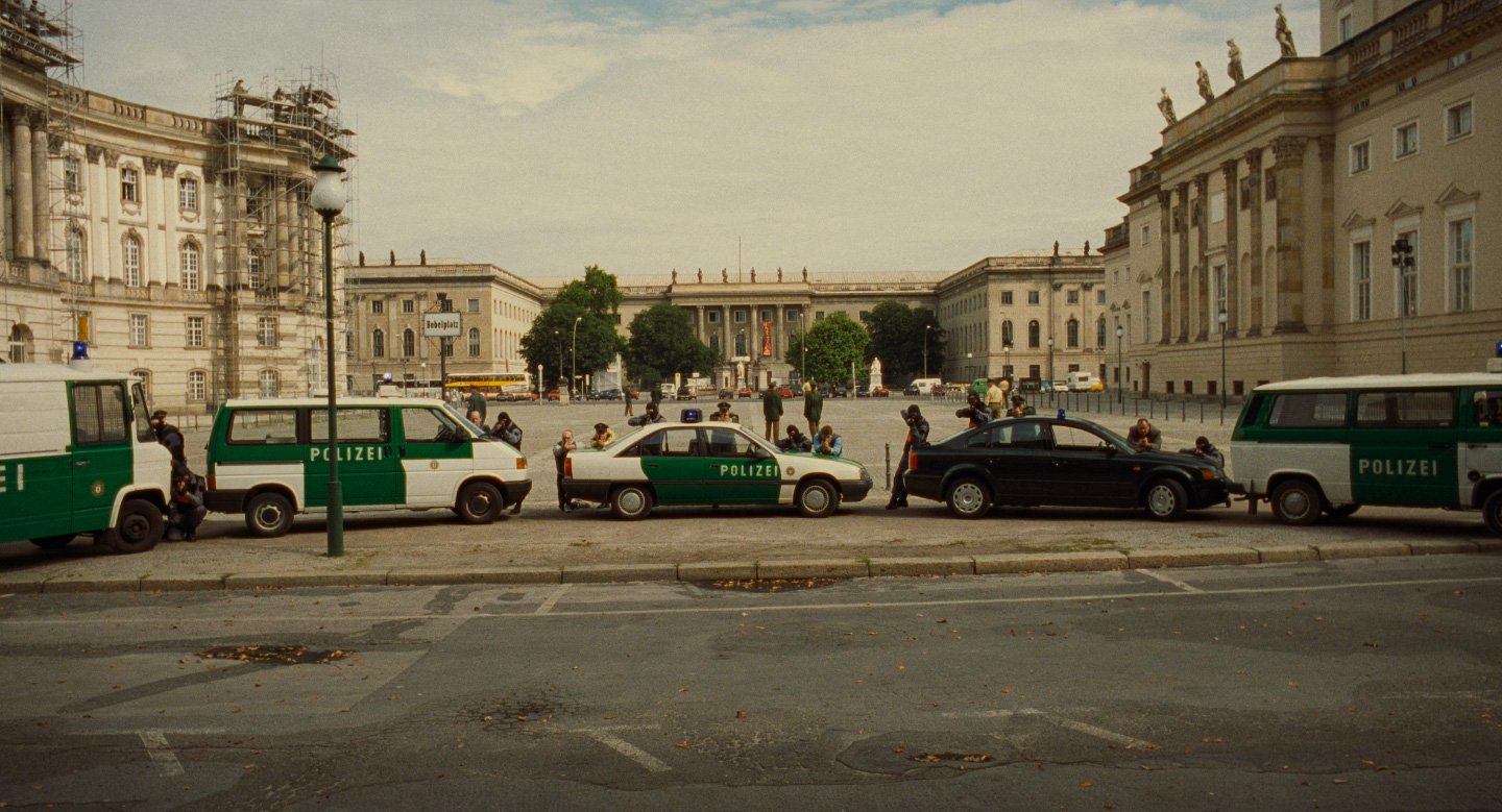 Police at Babelplatz