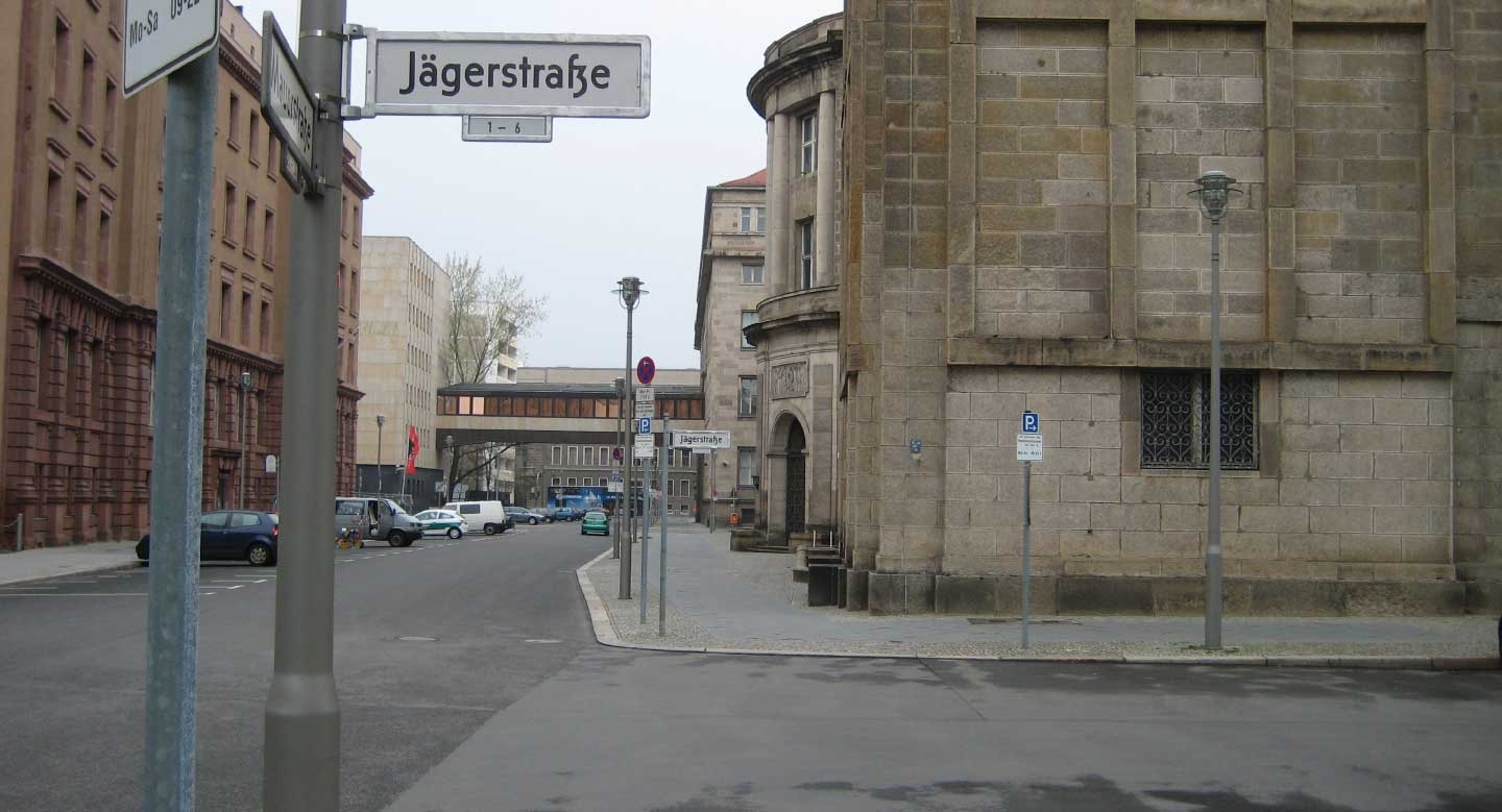 Corner of Jagerstrasse and Mauerstrasse, Berlin