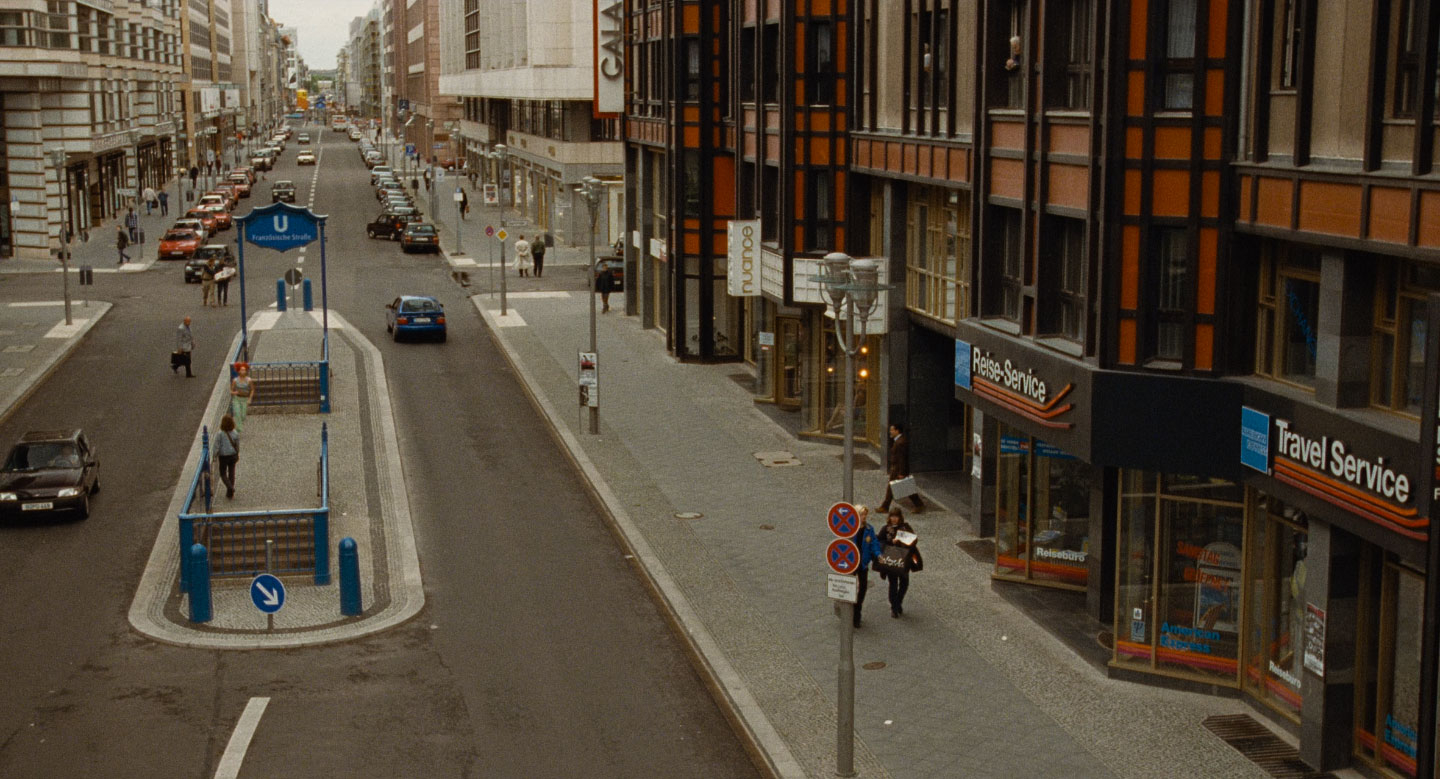 Französische Straße U-Bahn station on Friedrichstrasse, Berlin.