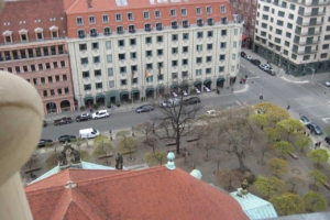 View of Charlottenstrasse 50 from Französischer Dom