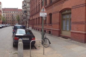 Greifenhagener Strasse and Buchholzer Strasse Junction - Panoramic 2012