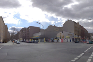 Osnabrucker Strasse and Tauroggener Strasse panoramic - 2012